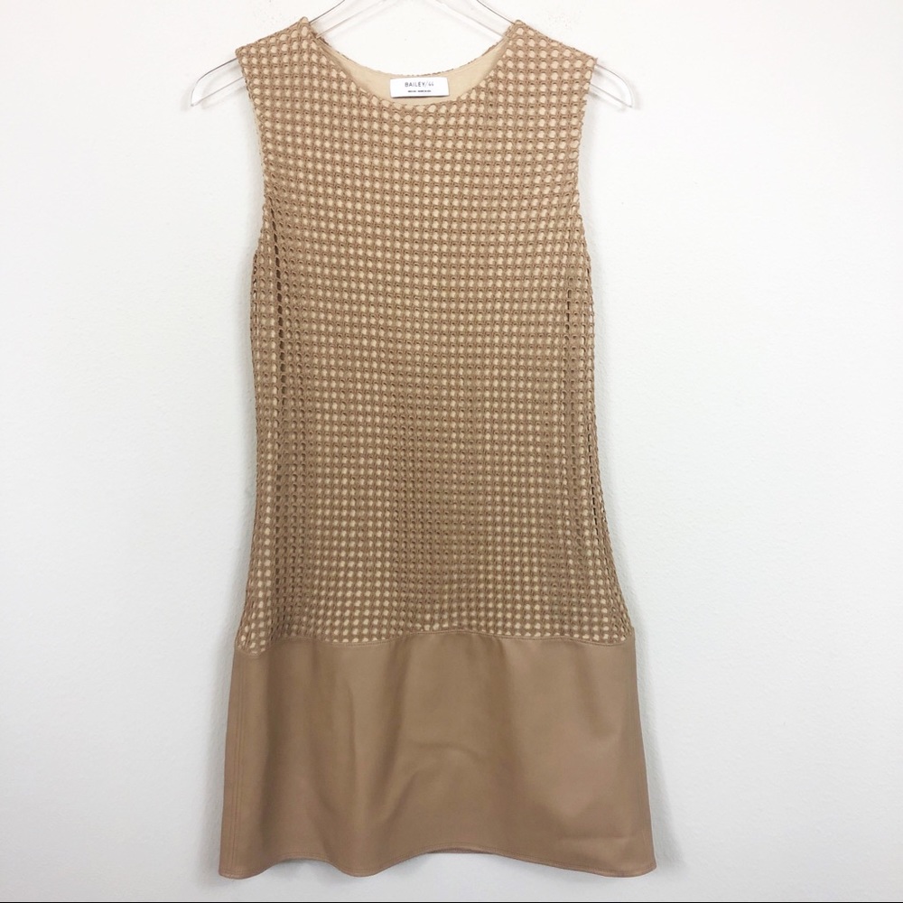 Bailey 44 | ‘Sabi Sand’ Mesh Overlay Sheath Dress